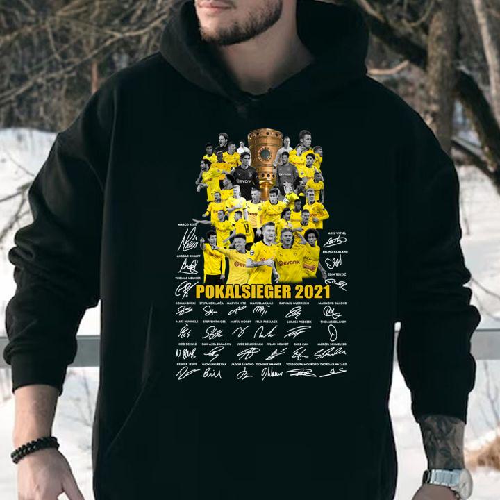 Borussia Dortmund Champions national cup Cup 2020-2021, Borussia Dortmund pokalsieger 2021 t-shirt hoodie