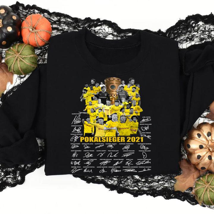 Borussia Dortmund Champions national cup Cup 2020-2021, Borussia Dortmund pokalsieger 2021 t-shirt sweatshirt