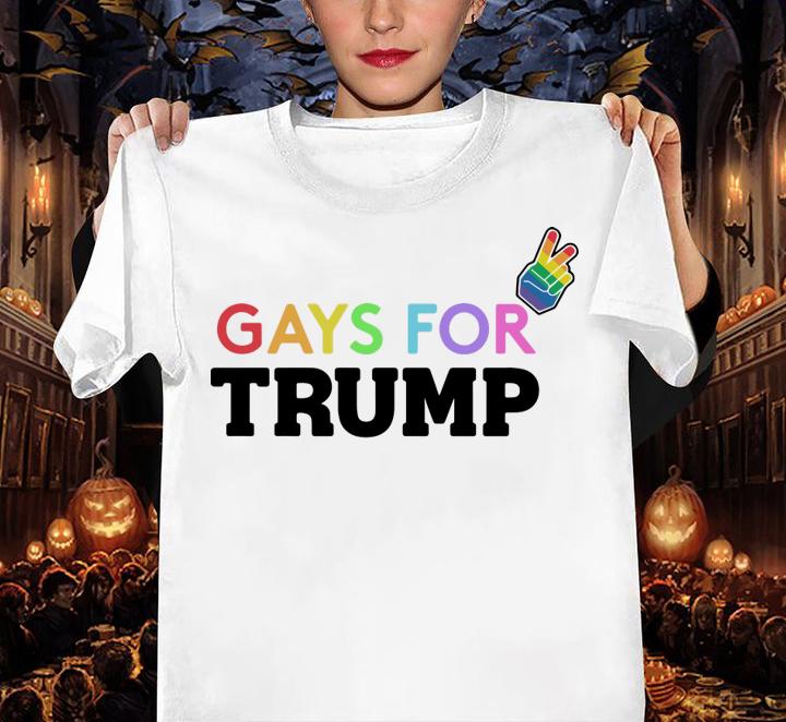 Gays For Trump t-shirt woman shirt
