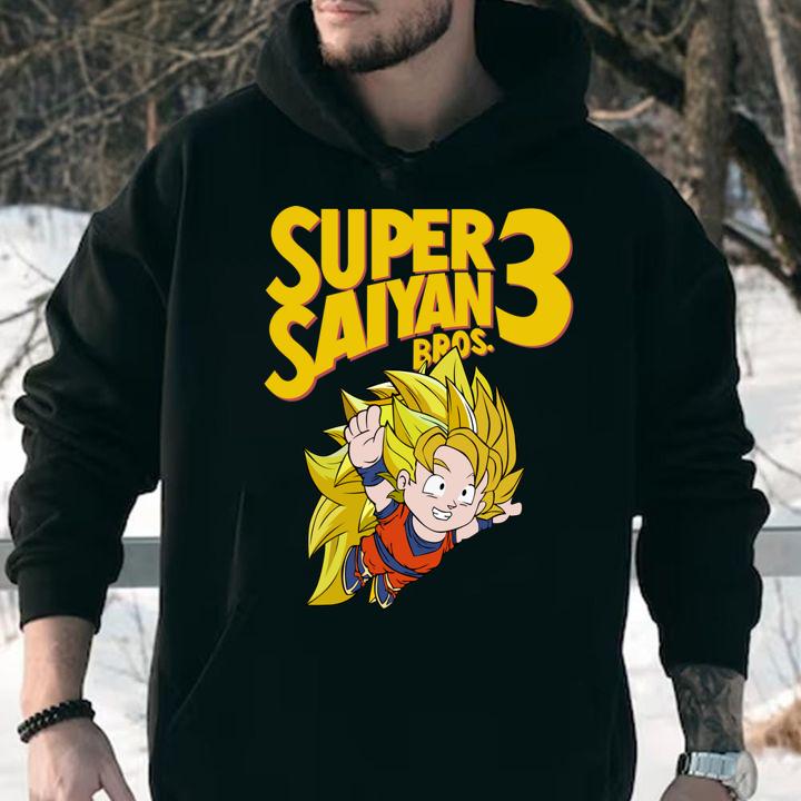 Son Goku Super Saiyan 3 Bros t-shirt hoodie