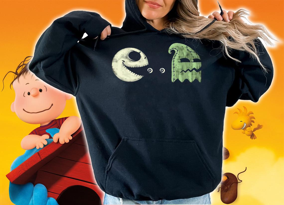 Jack Skellington Pac Man Oogie Boogie t-shirt hoodie