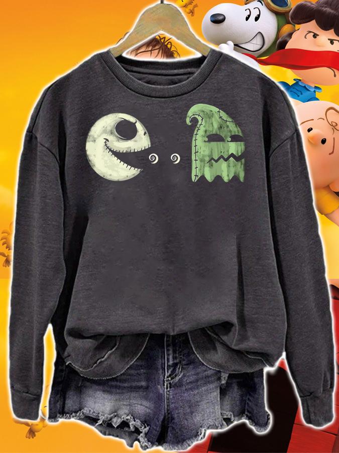 Jack Skellington Pac Man Oogie Boogie t-shirt sweatshirt