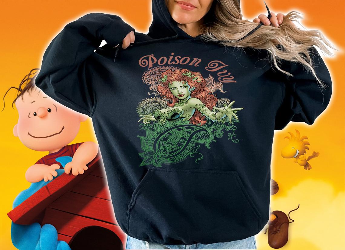 Justice League Poison Ivy Paisley t-shirt hoodie