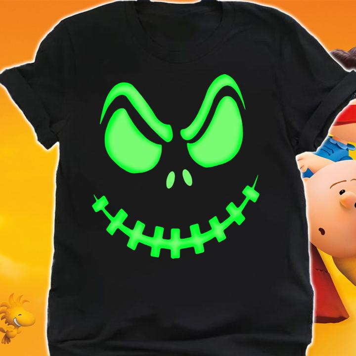 Pumpkin King - Halloween Spooky Skeleton Face t-shirt shirt