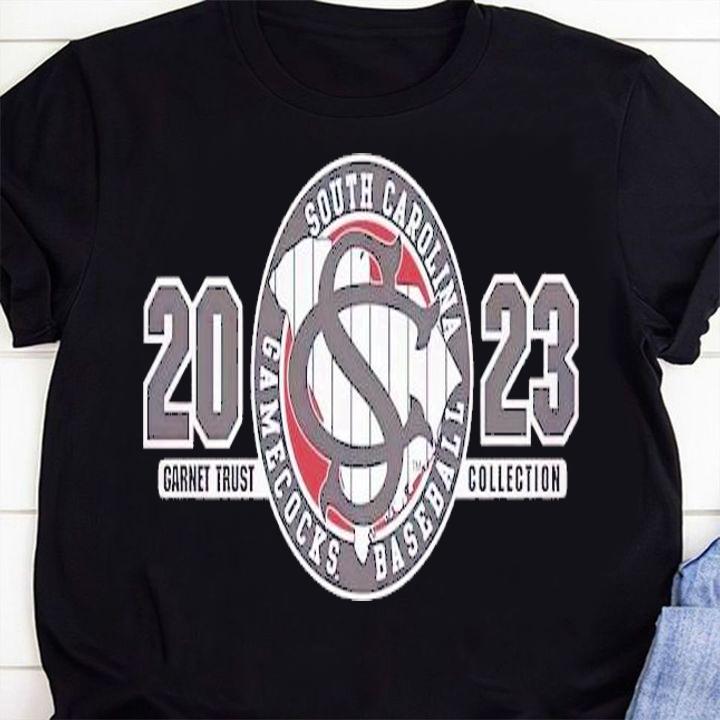 2023 South Carolina Gamecocks Garnet Trust Collection Baseball shirt t-shirt shirt