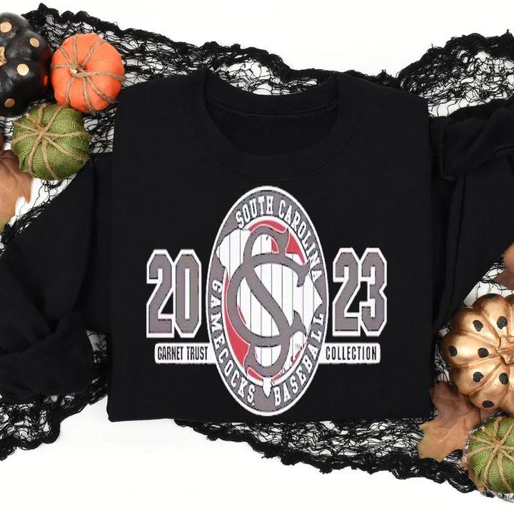 2023 South Carolina Gamecocks Garnet Trust Collection Baseball shirt t-shirt sweatshirt