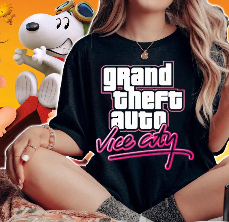 Grand theft auto vice city shirt t-shirt