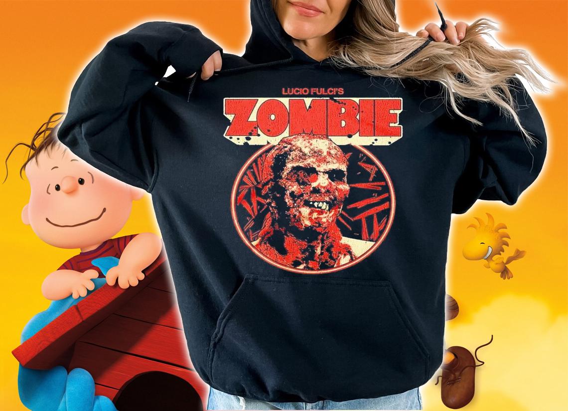 Lucio Fulci's Zombie 1979 shirt t-shirt hoodie