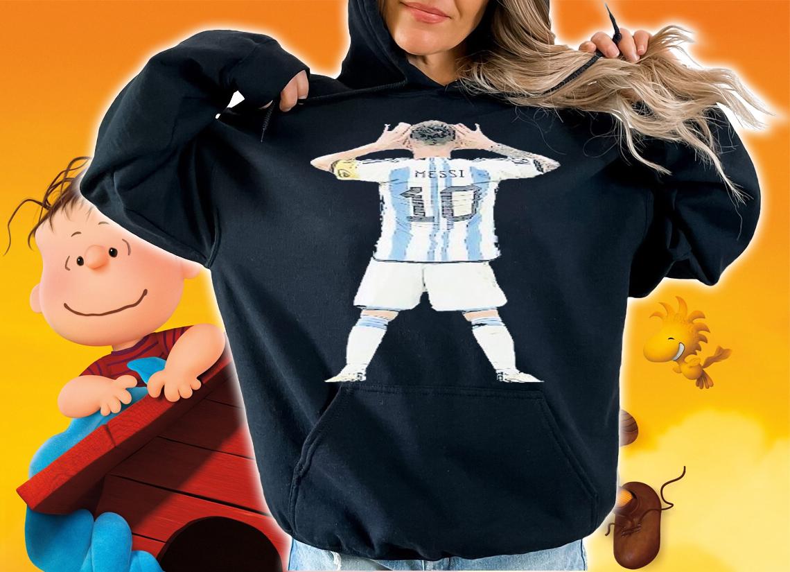Messi Celebration Argentina World Cup shirt t-shirt hoodie