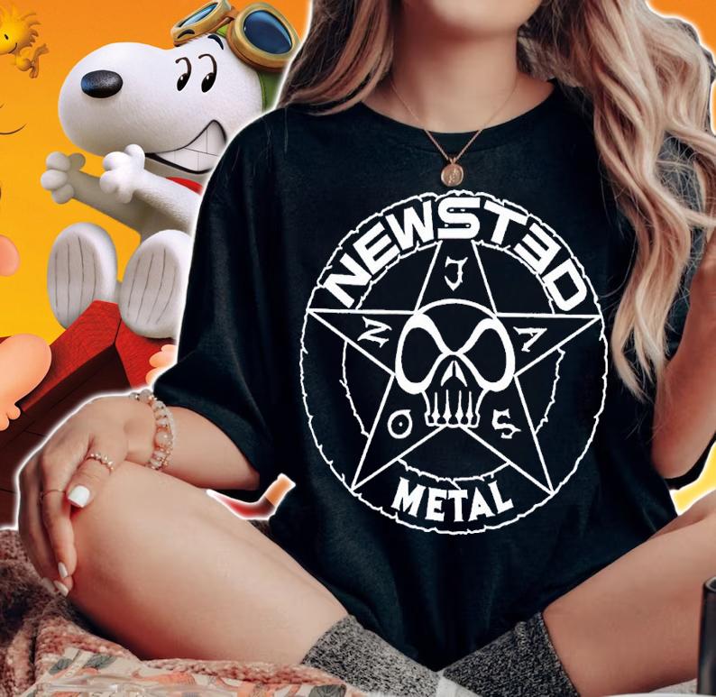Newsted Metal Logo shirt t-shirt woman shirt