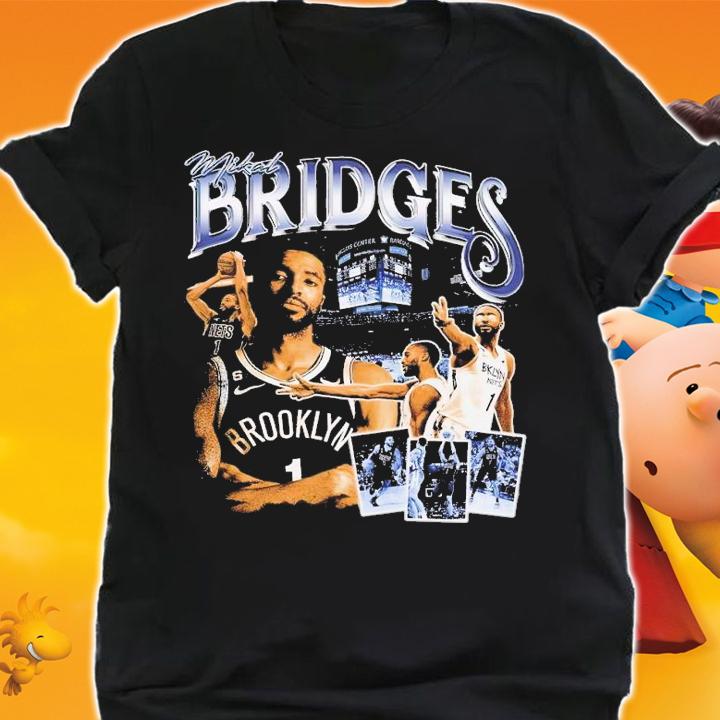 Mikal Bridges Brooklyn Nets vintage shirt t-shirt shirt
