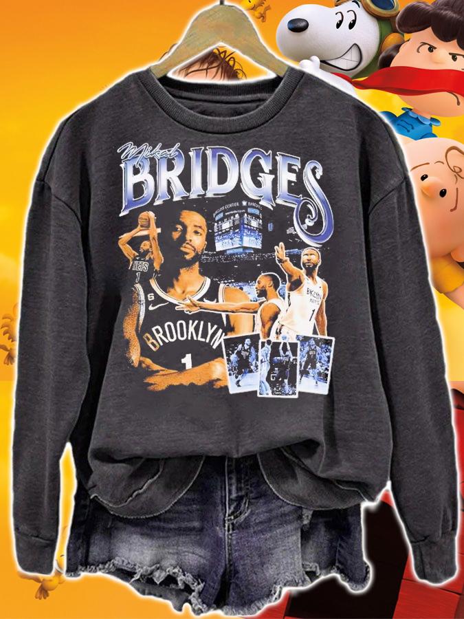 Mikal Bridges Brooklyn Nets vintage shirt t-shirt sweatshirt