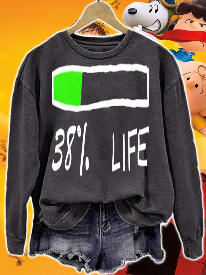 Nas Daily 38% life shirt t-shirt sweatshirt