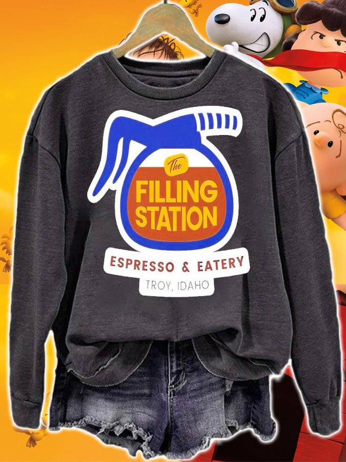The Filling Station Espresso and Eatery in Troy Idaho shirt t-shirt sweatshirt