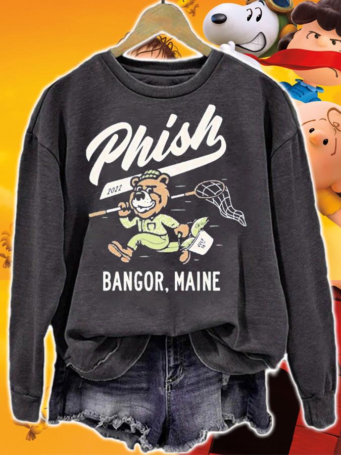 Phish Bangor Summer Tour 2022 Event shirt t-shirt sweatshirt