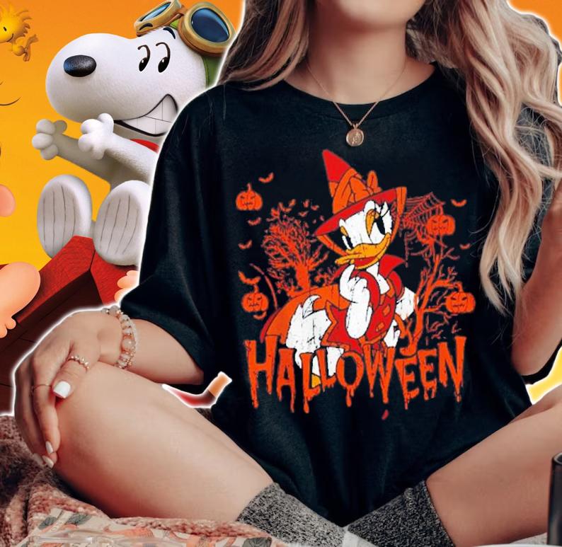 Vintage Disney Donald Duck Halloween 2022 T-Shirt t-shirt woman shirt