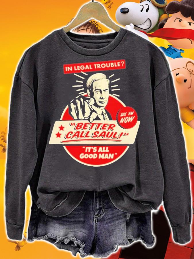 Better Call Saul All Good Man Active T-Shirt t-shirt sweatshirt