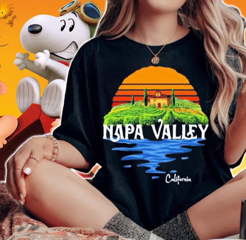 Napa Valley Winery California Vintage Shirt t-shirt