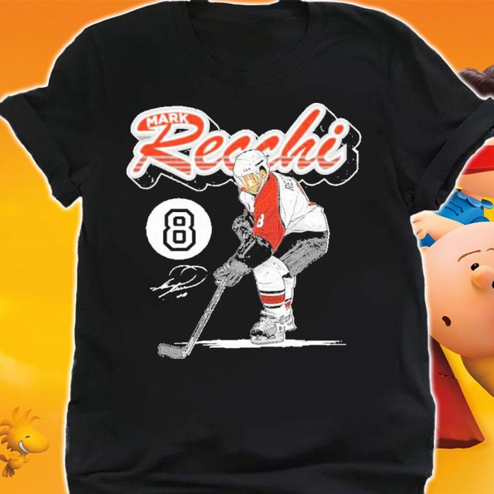 Mark Recchi Philadelphia Retro Script Hockey Shirt t-shirt shirt