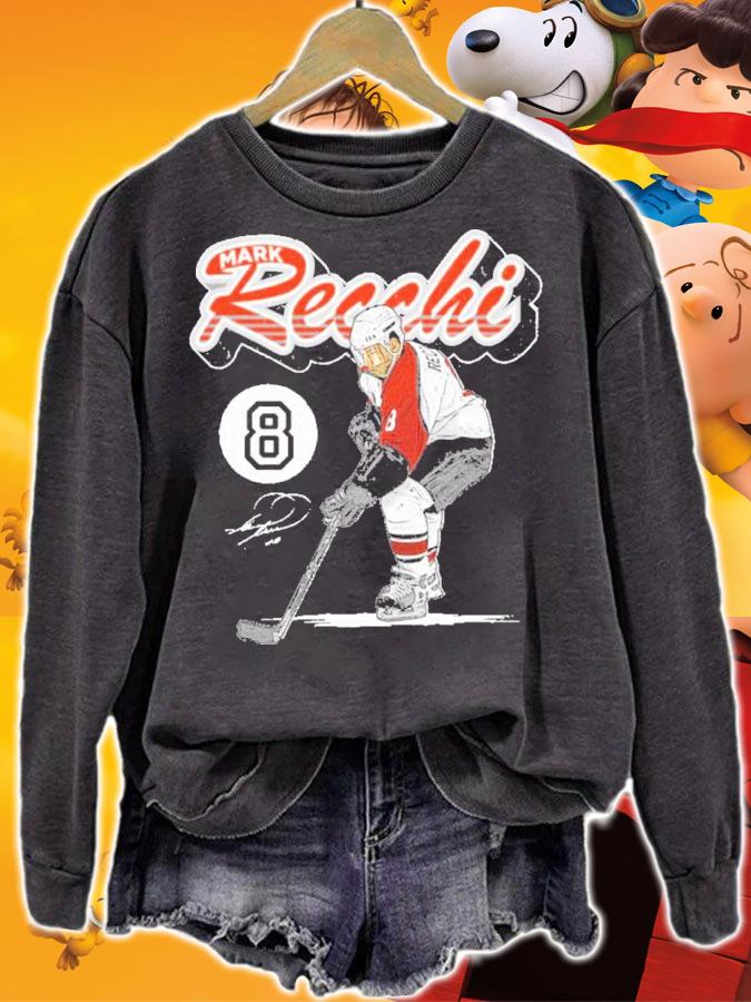 Mark Recchi Philadelphia Retro Script Hockey Shirt t-shirt sweatshirt