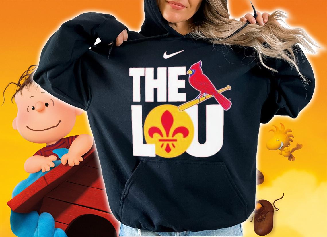 Nike Red St. Louis Cardinals The Lou Local Team Shirt t-shirt hoodie