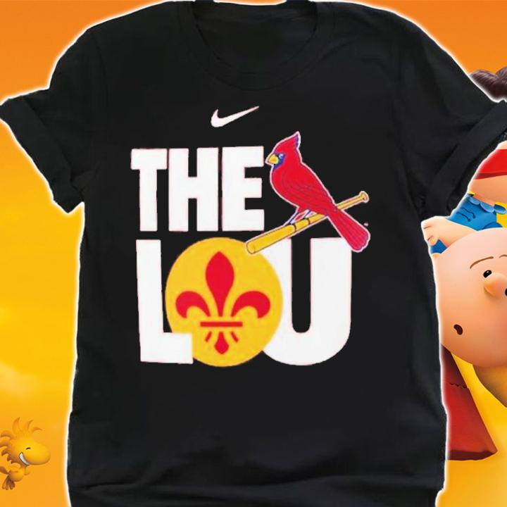 Nike Red St. Louis Cardinals The Lou Local Team Shirt t-shirt shirt