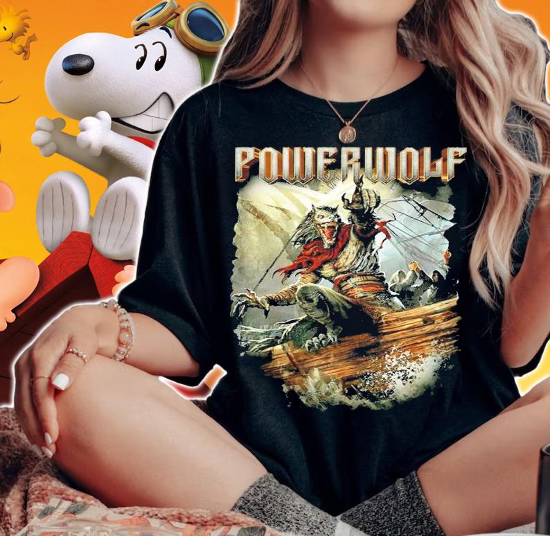 Powerwolf Sainted By The Storm shirt t-shirt