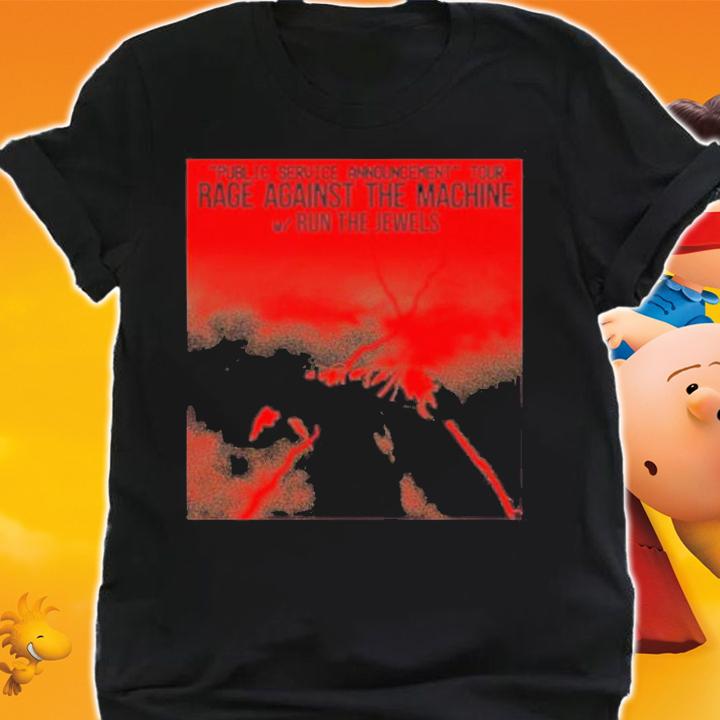 Public Service Announcement Rage Against The Machine Tour 2022 T-Shirt t-shirt shirt