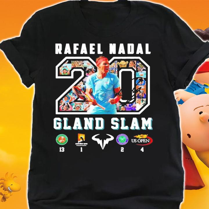 Rafael Nadal Gland Slam Design Shirt t-shirt shirt