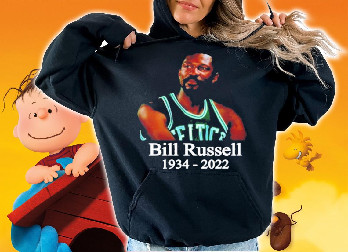 RIP Bill Russell 1934-2022 Shirt t-shirt hoodie