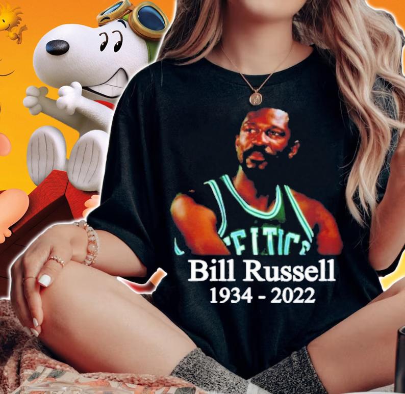 RIP Bill Russell 1934-2022 Shirt t-shirt woman shirt