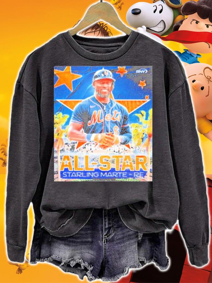 All-Star Game 2022 Starling Marte New York Mets Shirt t-shirt sweatshirt