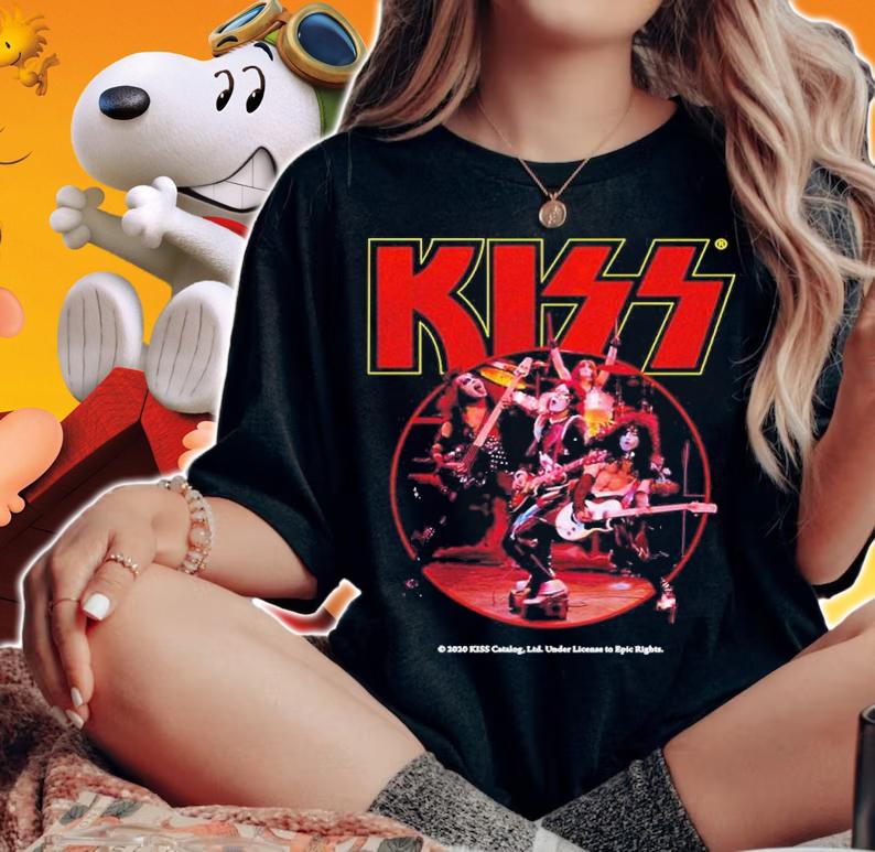 Amazing Stage Kiss Alive Kiss Band Shirt t-shirt woman shirt