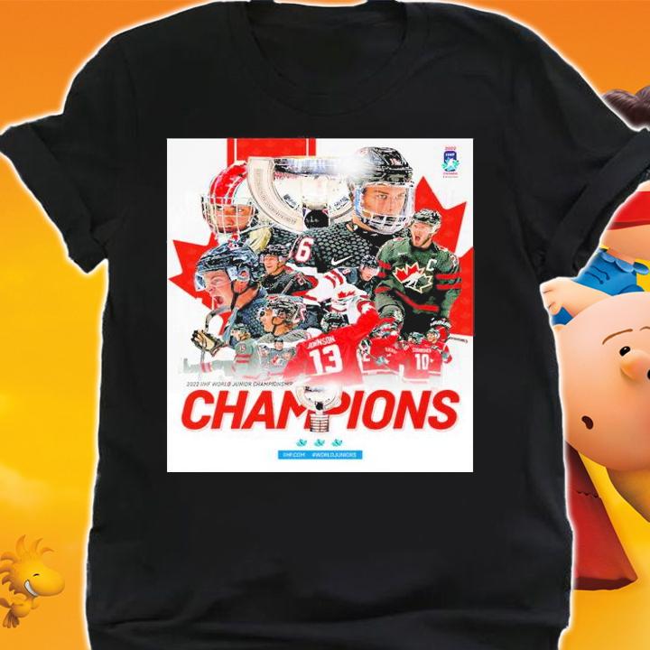 Canada 2022 IIHF World Junior Championship Champions Shirt t-shirt shirt