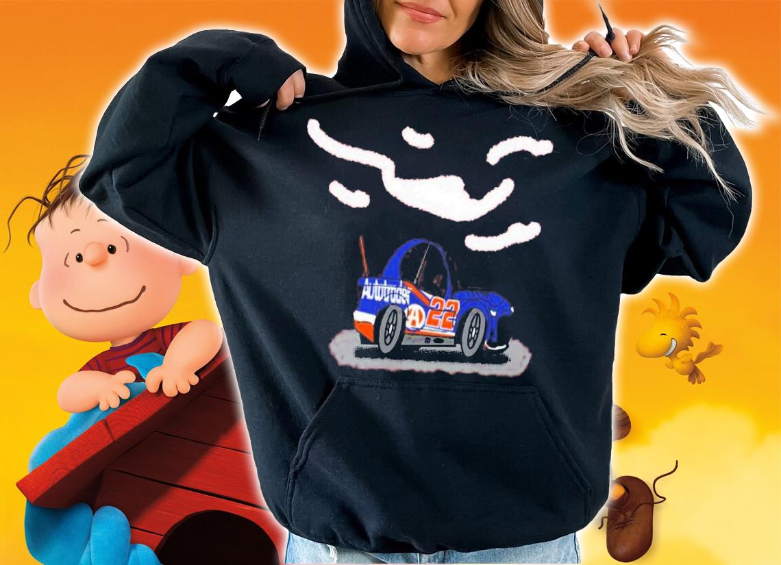 Car Racing Joeys Retro Ride Joey Logano T-Shirt t-shirt