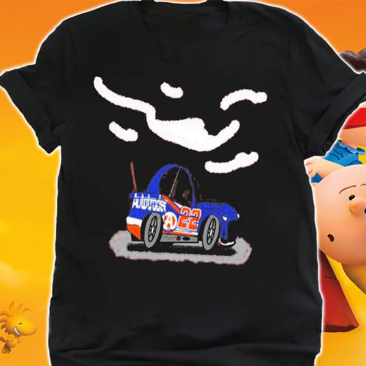 Car Racing Joeys Retro Ride Joey Logano T-Shirt t-shirt