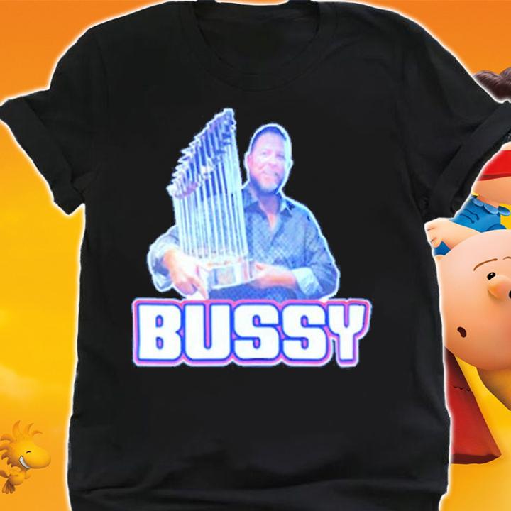 Chicago Cubs World Series Trophy Tim Buss Bussy Shirt t-shirt shirt