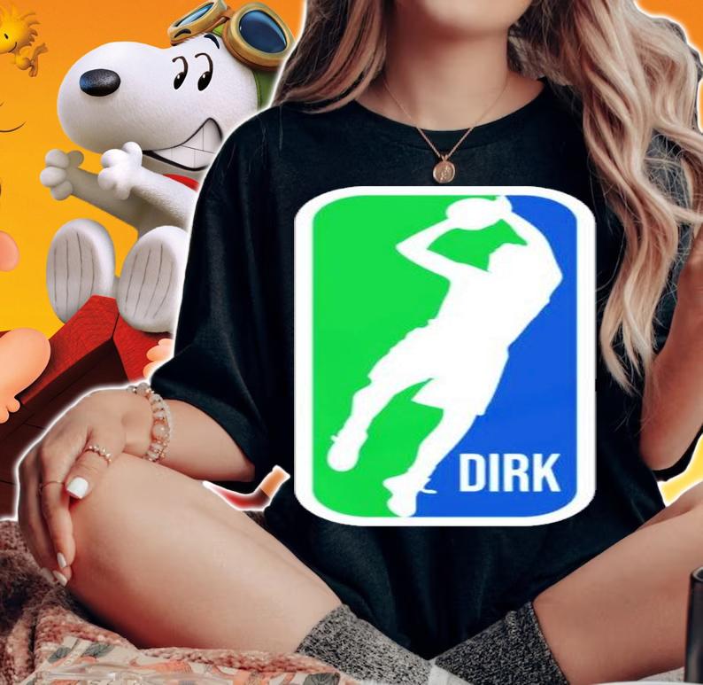 Dirk Nowitzki Logo Dirk shirt t-shirt woman shirt