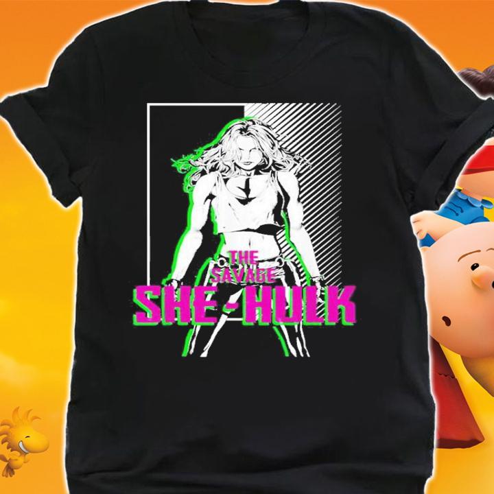 Marvel The Savage She-Hulk Color Pop Half & Half Shirt t-shirt shirt