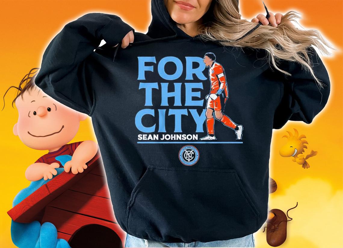 Nycfc Sean Johnson For The City shirt t-shirt hoodie