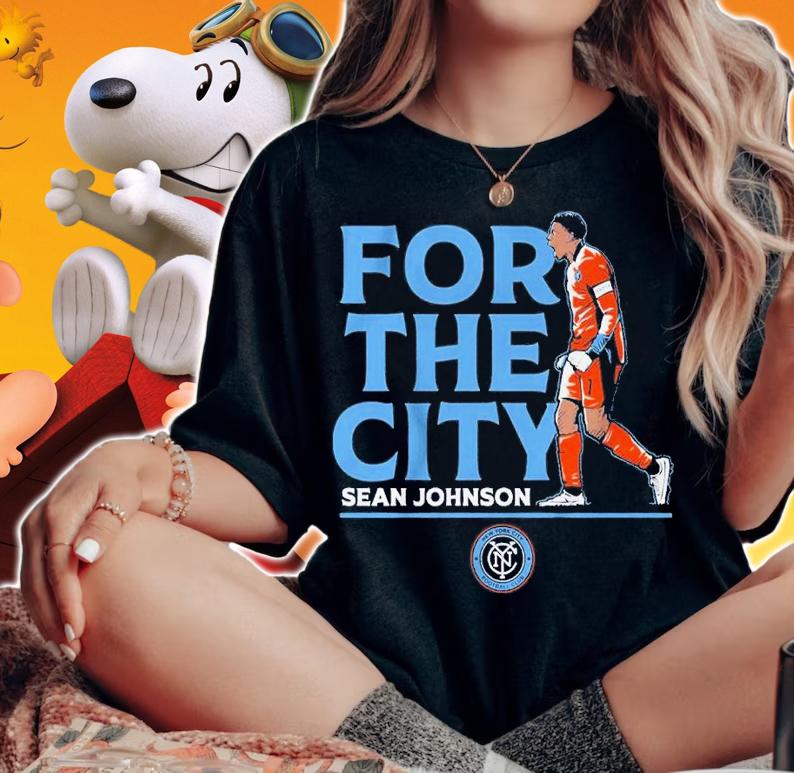 Nycfc Sean Johnson For The City shirt t-shirt woman shirt