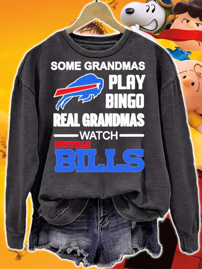 Some Grandmas Play Bingo Watch Buffalo Bills Shirt t-shirt
