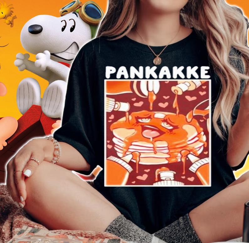 Summer New Kawaii Pankakke T-Shirt t-shirt woman shirt
