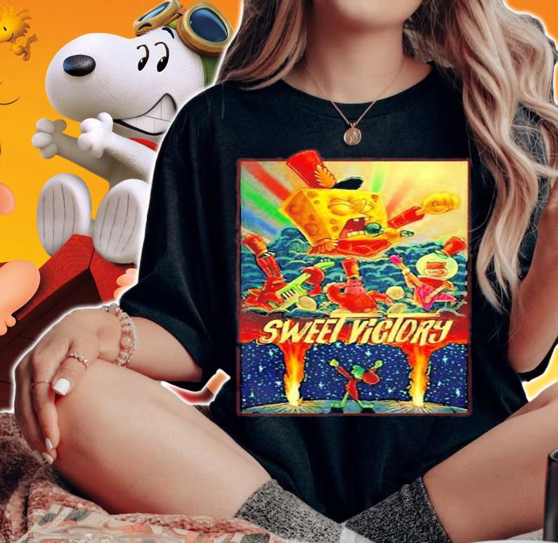 Sweet Viclory Spongebob shirt t-shirt woman shirt