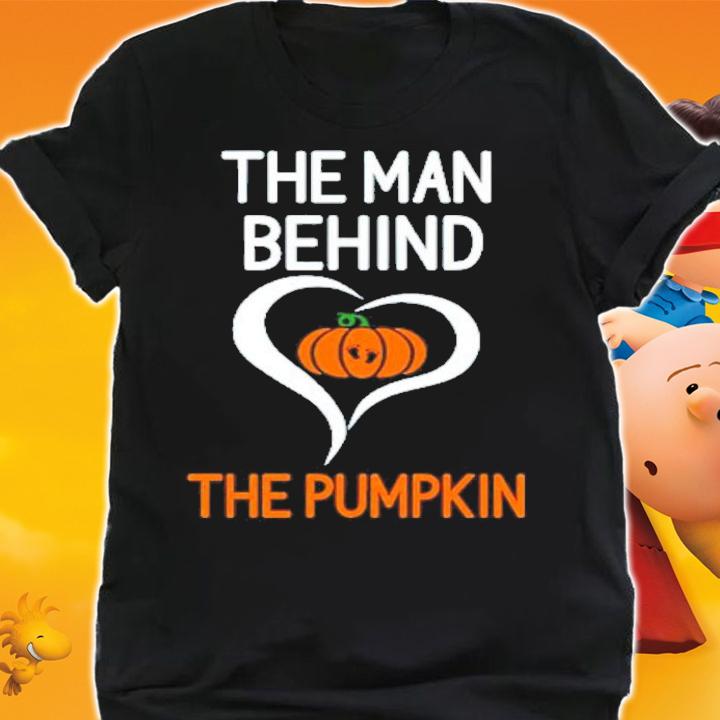 The Man Behind The Pumpkin T-Shirt t-shirt shirt