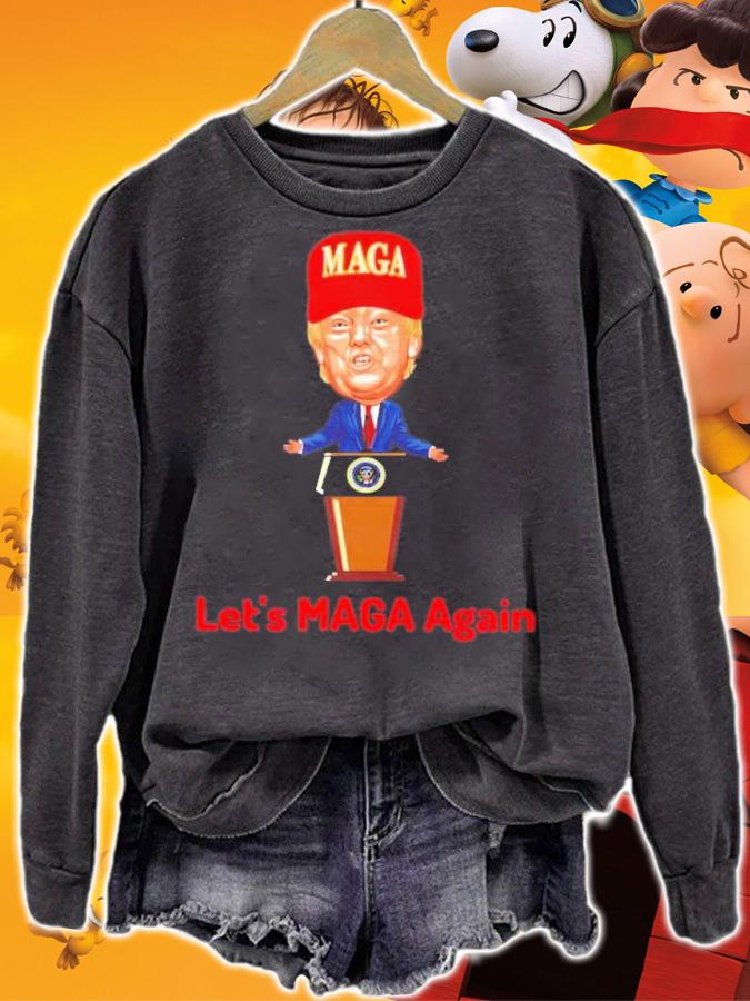 Trump Let's MAGA Again T-Shirt t-shirt
