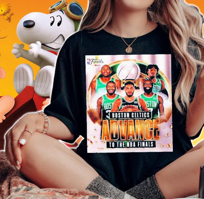 Congratulations Champions Boston Celtics Advance To the NBA Finals Shirt t-shirt woman shirt