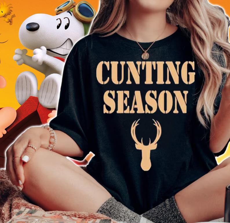 Cunting Season Milwaukee Bucks Shirt t-shirt