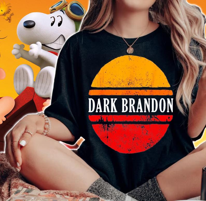 Dark Brandon Joe Biden Support T-Shirt t-shirt woman shirt