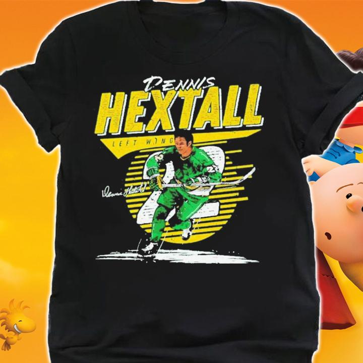 Dennis Hextall Minnesota Comet Hockey Signatures Shirt t-shirt